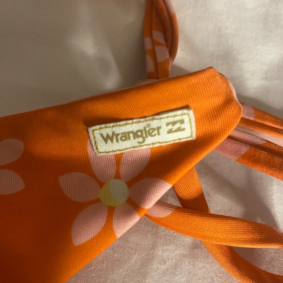 Billabong x Wrangler Orange Floral Bikini Set - Picture 3 of 4
